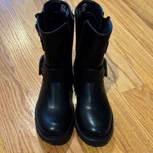 NWOT Women’s Black Motorcycle Boots